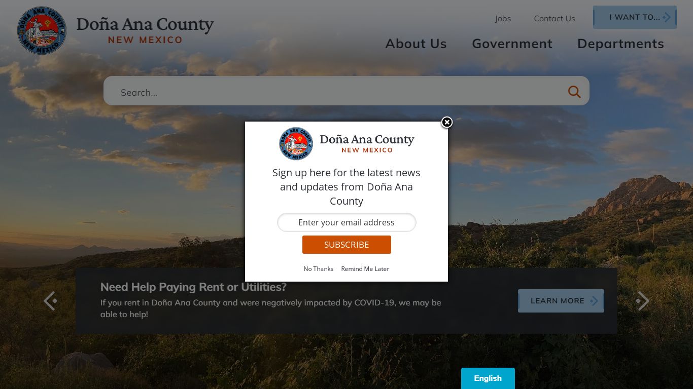 Doña Ana County, NM | Home